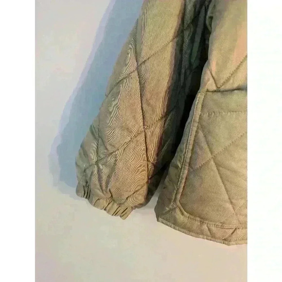 Social Standard by Sanctuary Green Quilted Jacket XL - Picture 7 of 11